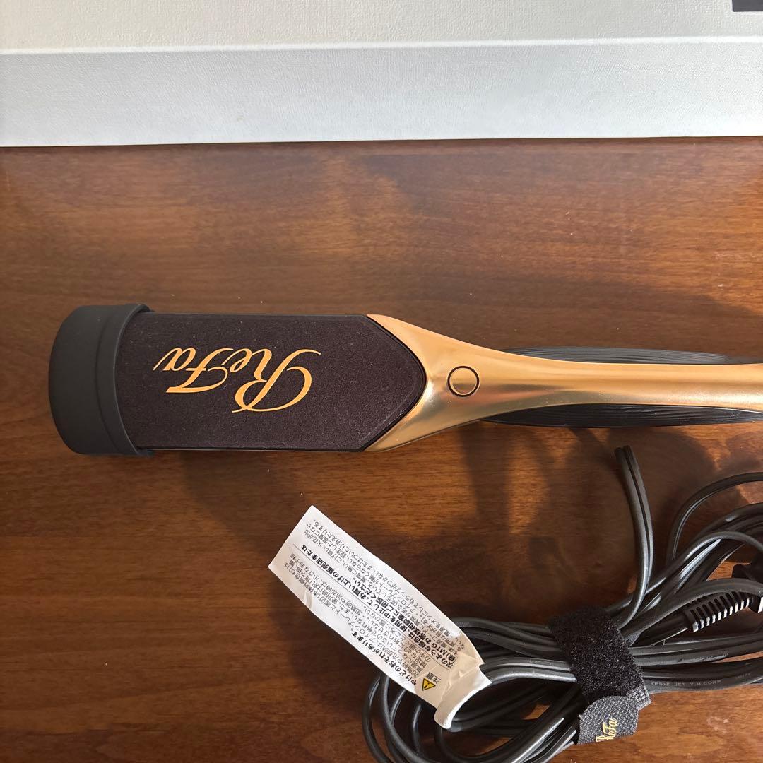 ReFa パワーストレートヘアアイロン サロンモデルブラック/ゴールド