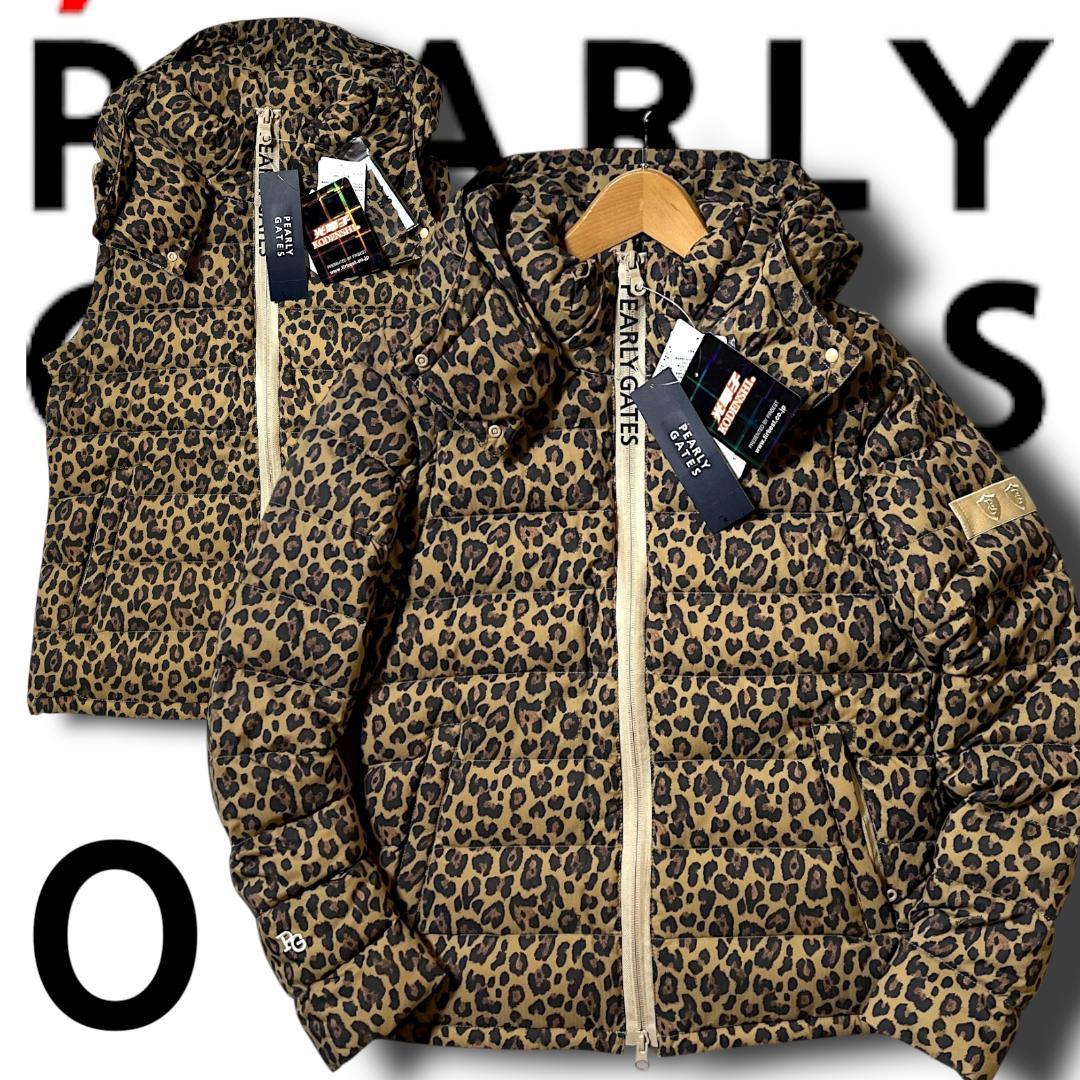 新品 ゴルフ 51,700円 パーリーゲイツ 4通りの着用方 ダウンジャケット