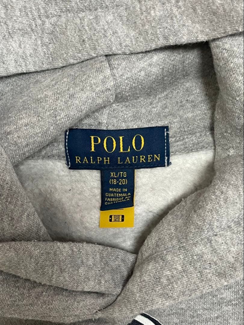 一回着ラルフローレン　ポロベア　裏フリース　パーカー トレーナー