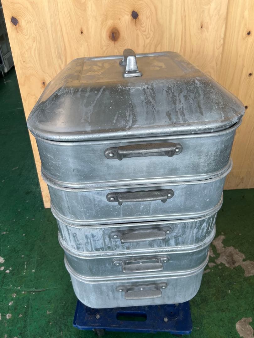アルミ5段蒸し器
