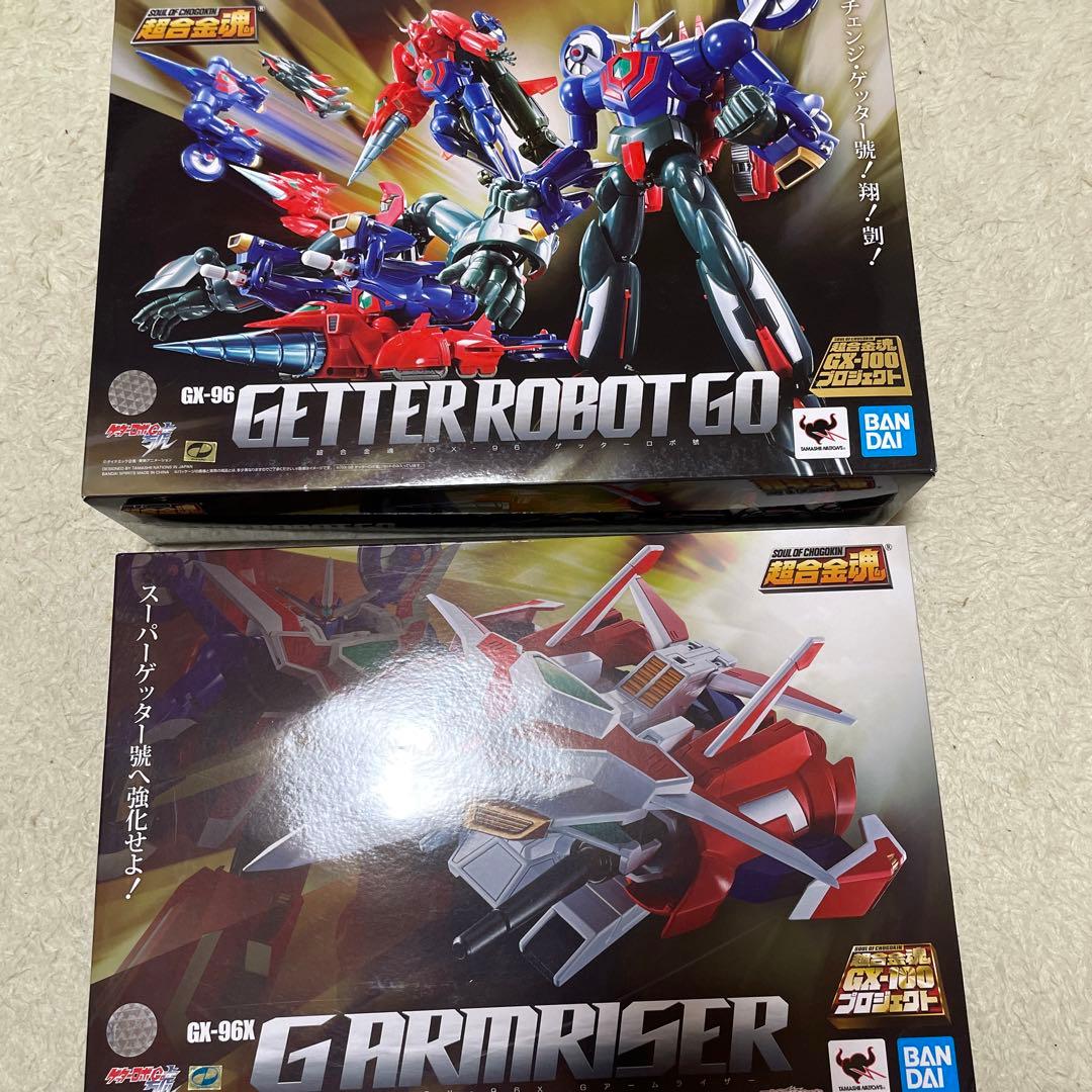 超合金魂　未使用ゲッターロボ號 & Gアームライザー　セット