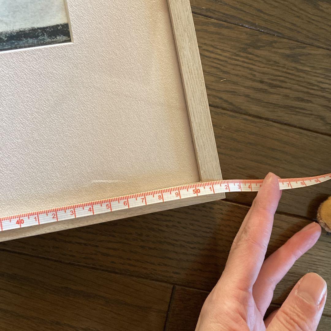 ニューヨーク在住作家。世界で一枚の絵。特注品。とても暖かみのある絵です