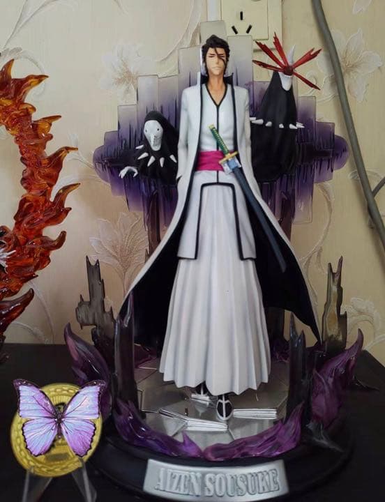 BLEACH 黒衣少年図 蓝染惣右介 3 ガレージキット ガレキ スタチュー