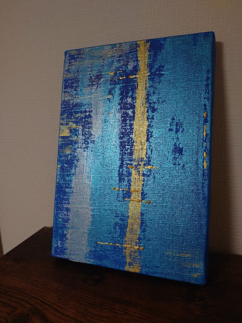 アクリル画　テクスチャーアート　絵　抽象画　1年分(最終50作品以上)