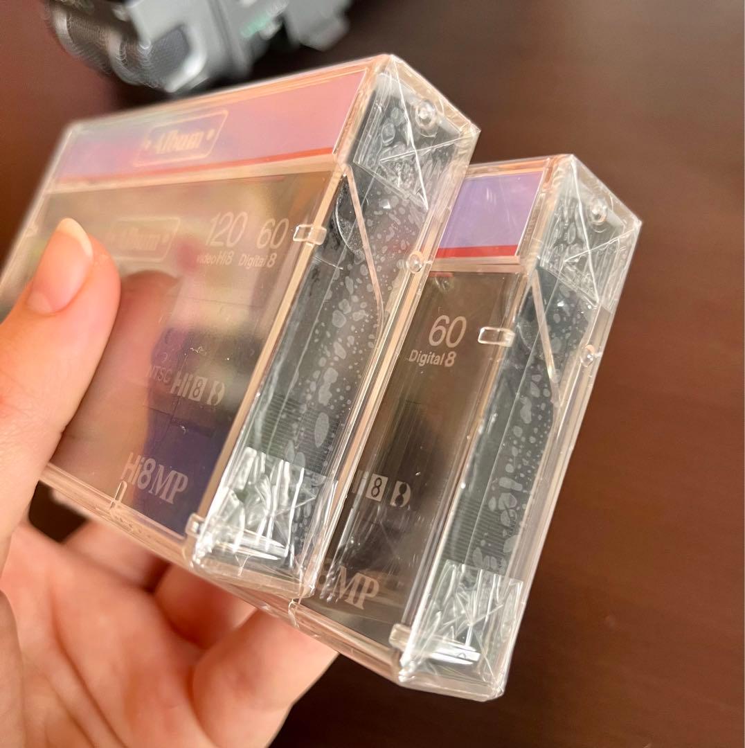 SONY CCD-TRV90 Hi8ビデオカメラセット＋ビデオテープ2つ付き