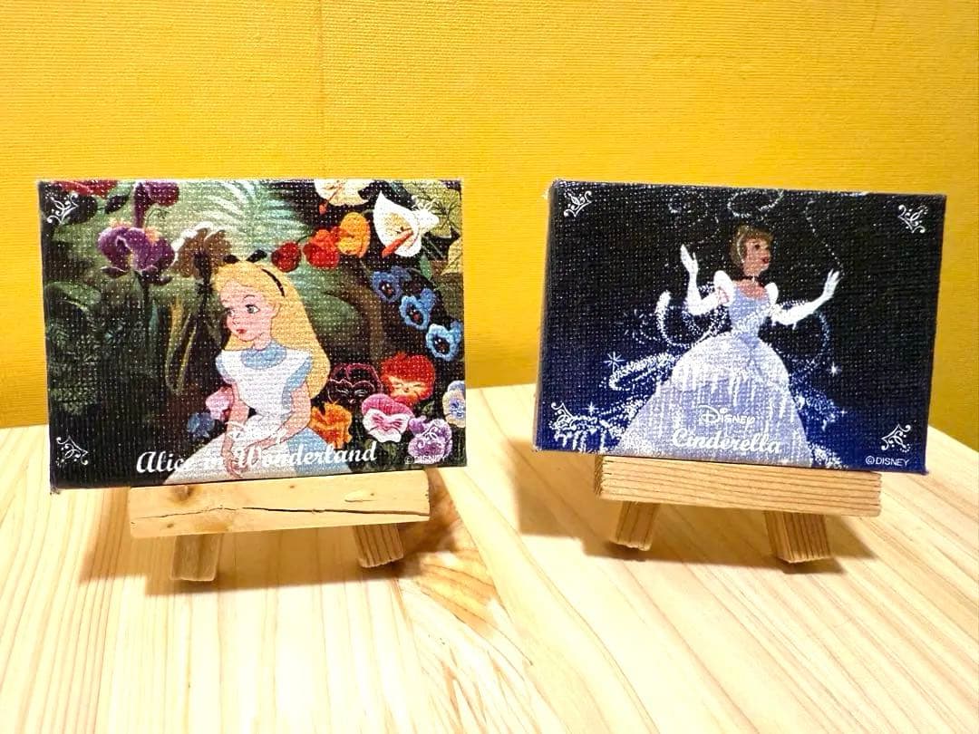 ディズニー　シークレット ミニキャンバス　プリンセス 全十種類　コンプリート