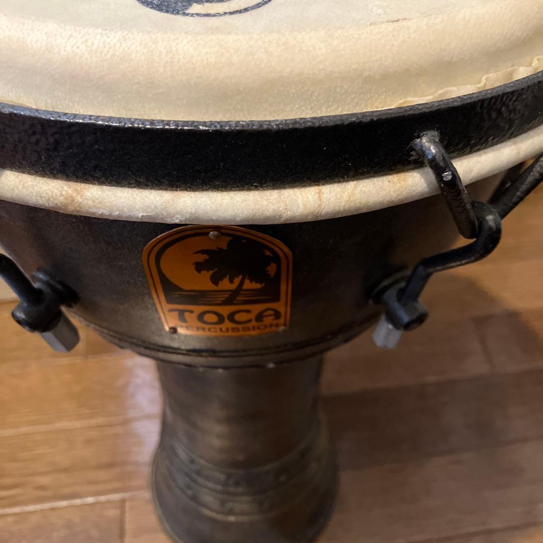 TOCA ジャンベ 木製 ブロンズ色