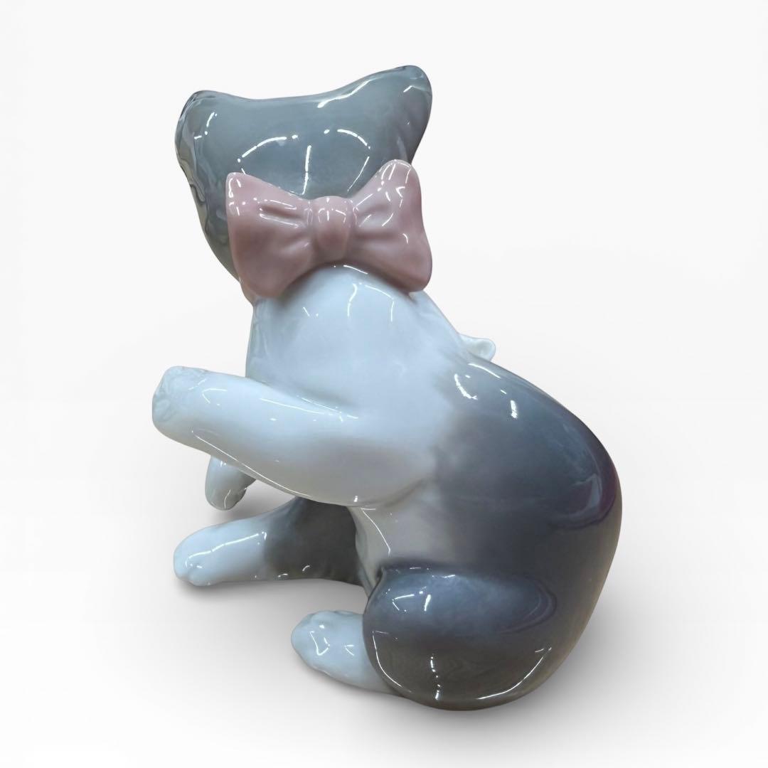 LLADRO リヤドロ　ネコ　ネズミ　陶器　置物　インテリア