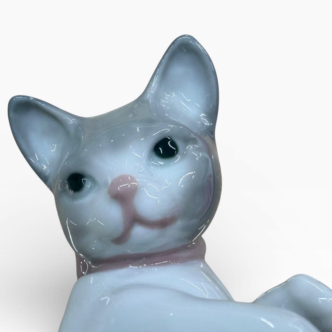 LLADRO リヤドロ　ネコ　ネズミ　陶器　置物　インテリア