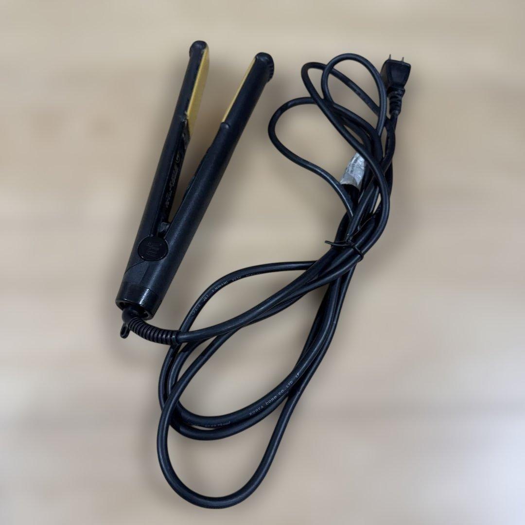 モデルランバットゴールド　ヘアアイロン