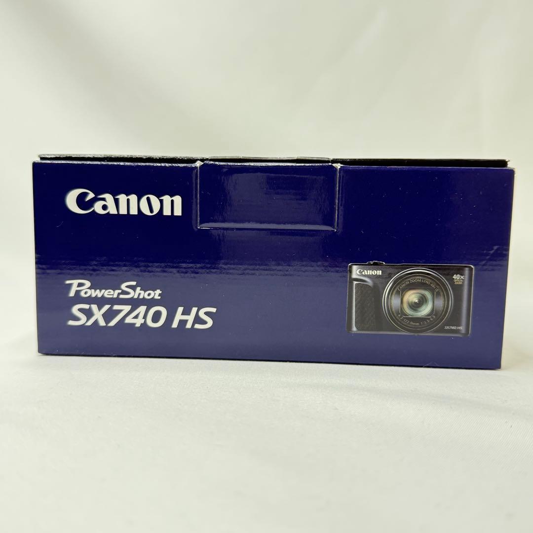 【新品未開封品】キヤノン POWERSHOT SX740 HS ブラック