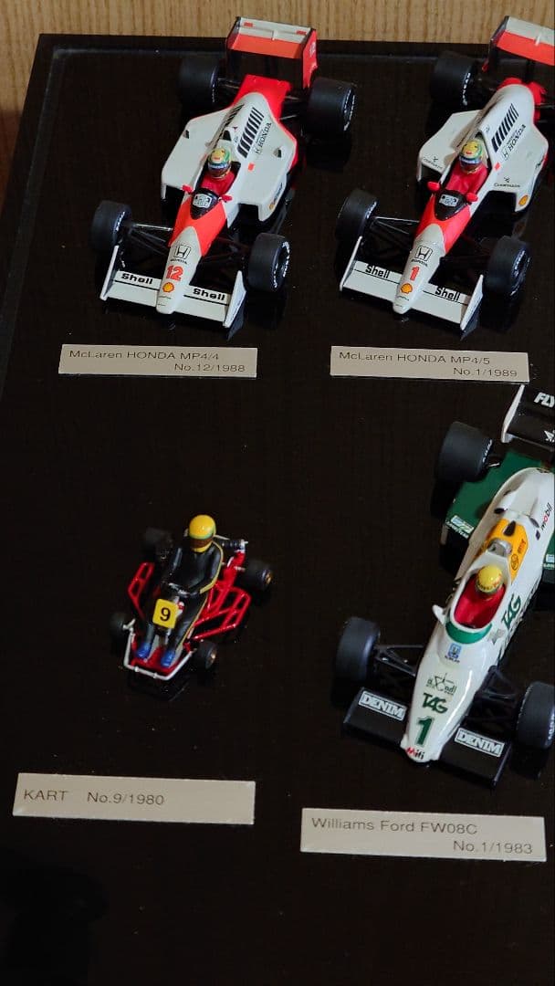 【専用】アイルトンセナ レーシングカーコレクション 1980-1994