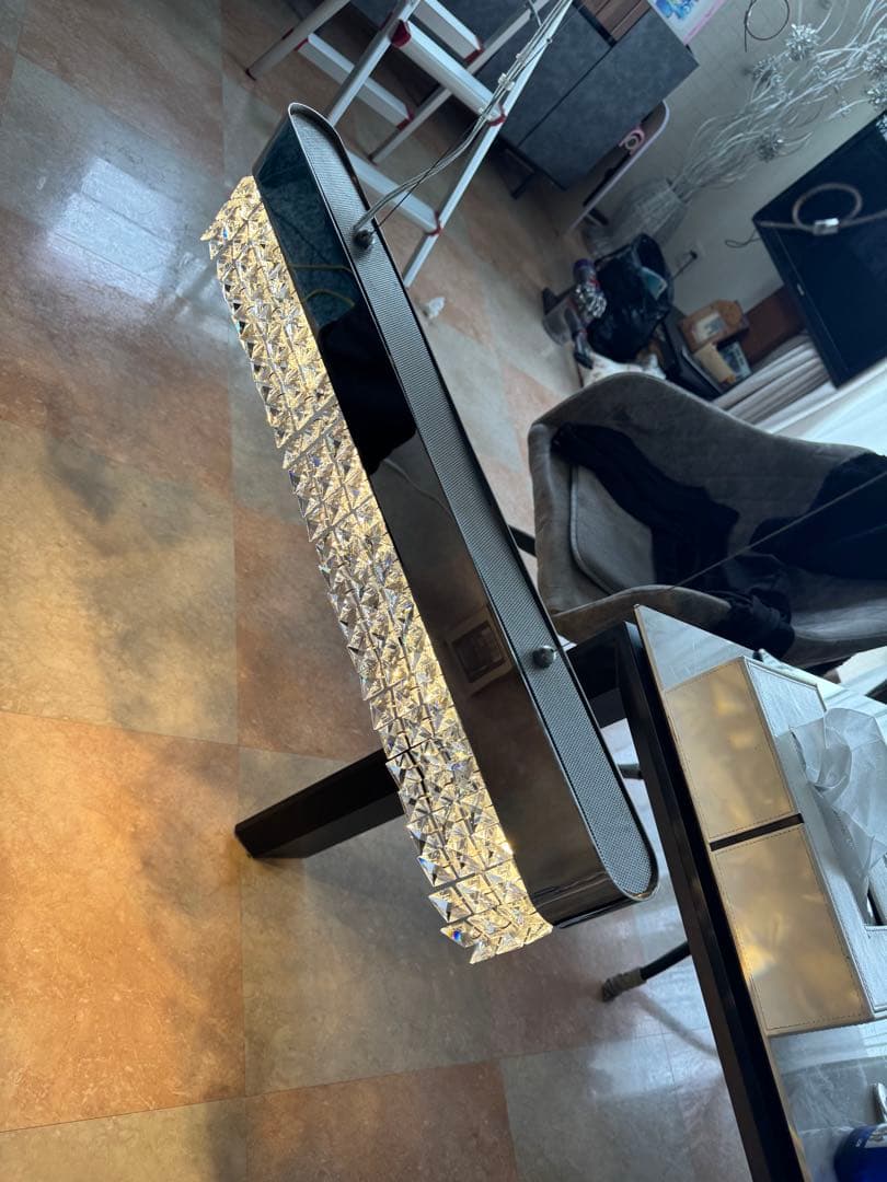 大塚家具照明　LED シャンデリア クリスタル