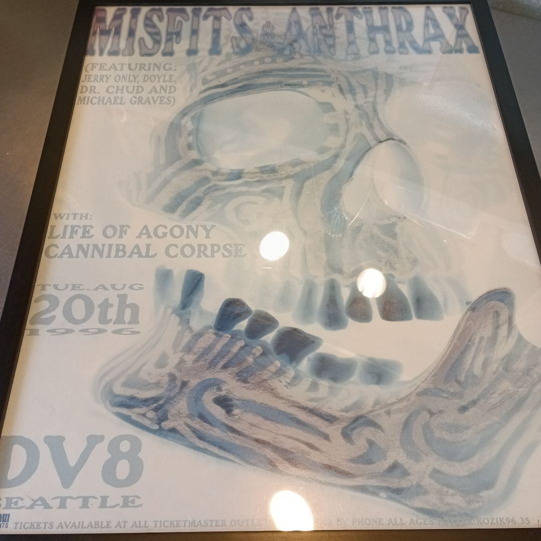 kozik ポスター　ミスフィツ　アンスラックス