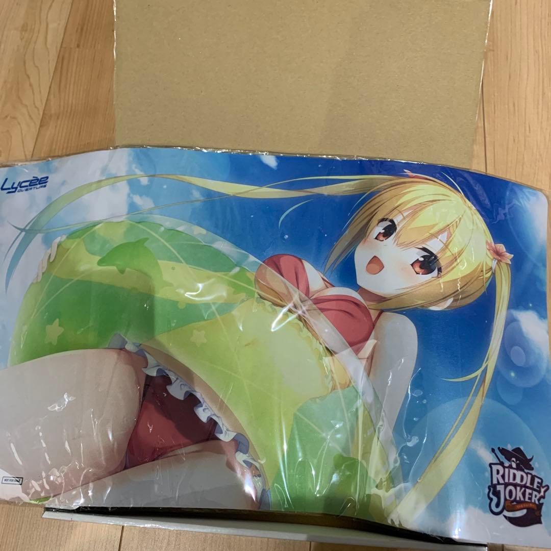 Lycee 在原七海 非売品プレイマット ゆずソフト RIDDLE JOKER
