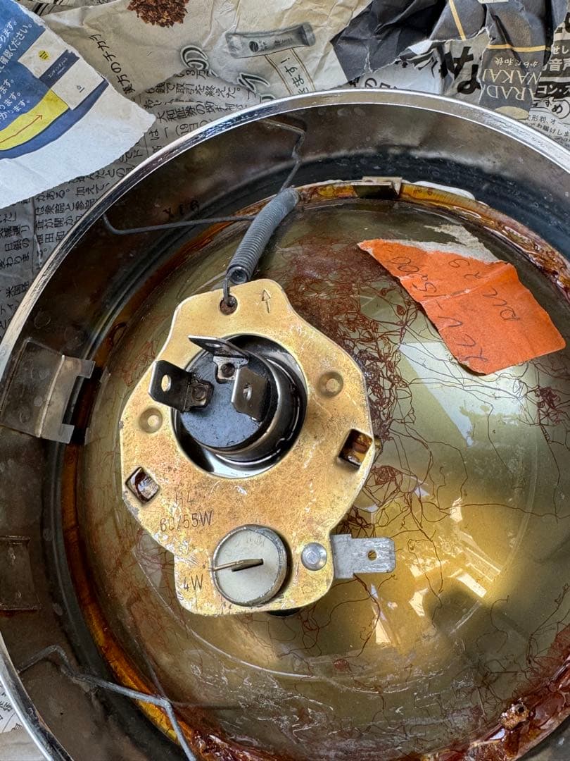 gs400l gt380 ヘッドライト