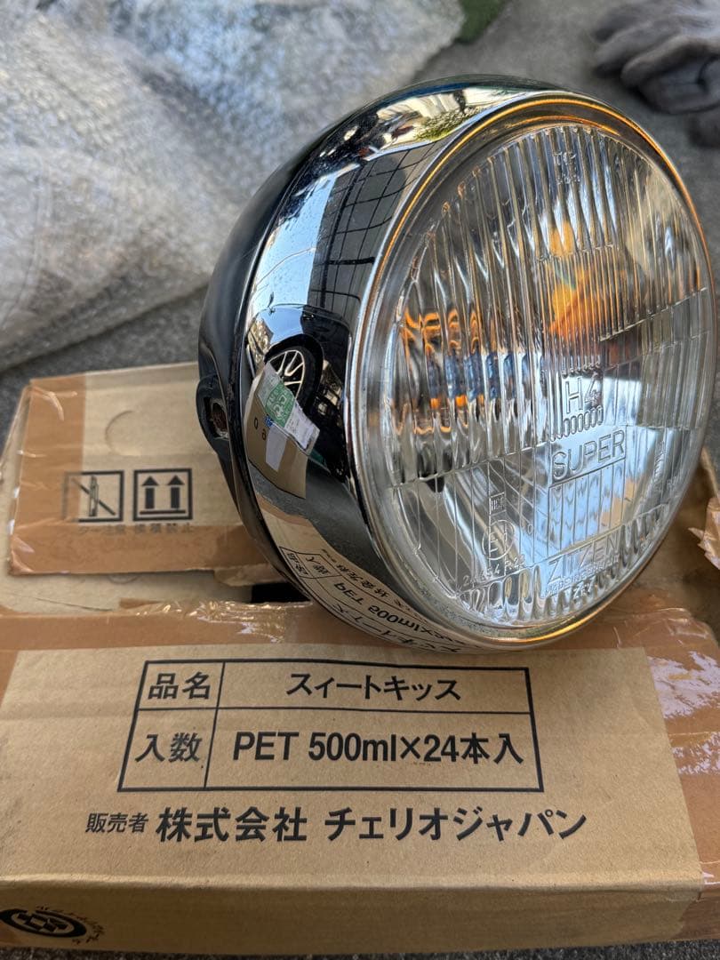 gs400l gt380 ヘッドライト