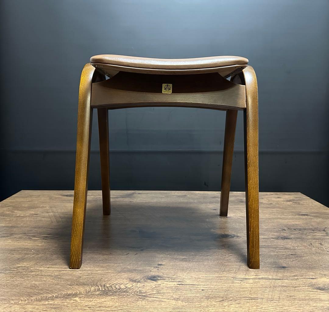 秋田木工 ビンテージ No.202 剣持勇 スツール