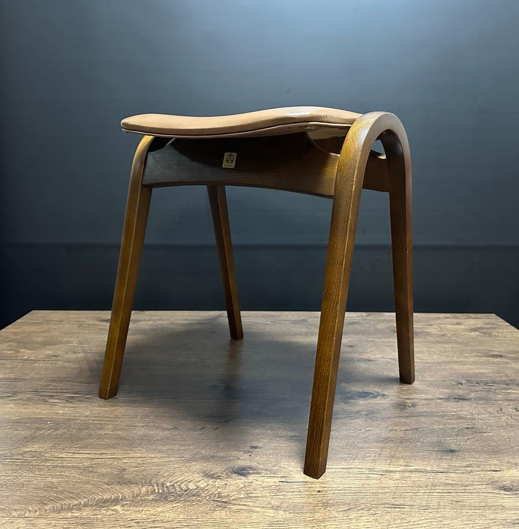 秋田木工 ビンテージ No.202 剣持勇 スツール
