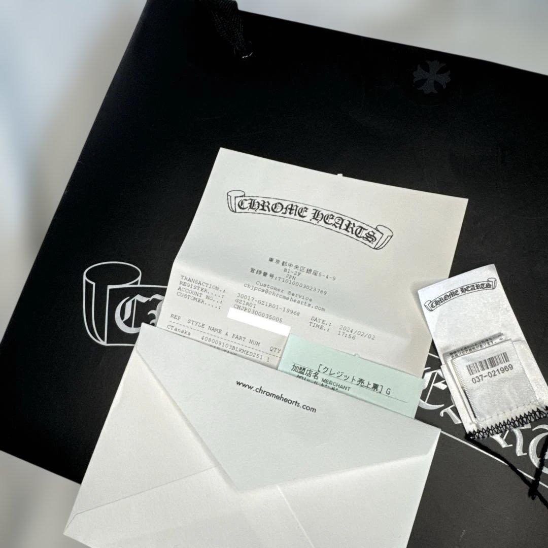 クロムハーツ ブラック プリント タンクトップ