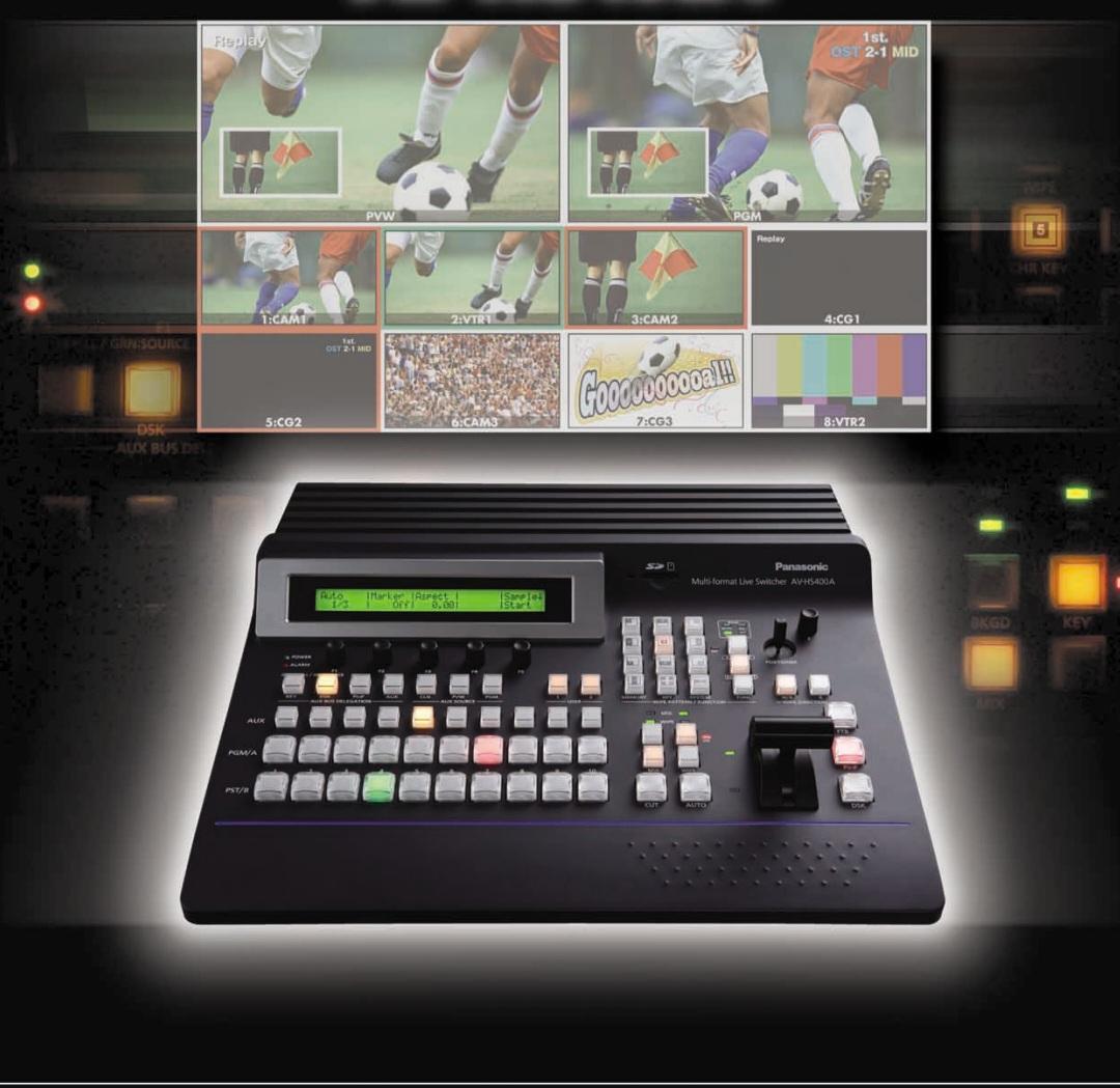 ビデオ画像スイッチングマシンPanasonic​ AV-HS400​