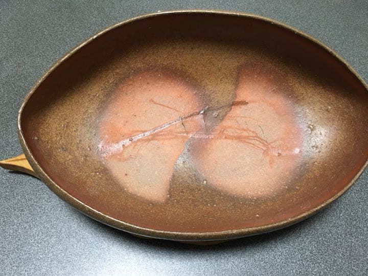 備前焼 皿 作家作品 永末隆平作 お値下げ