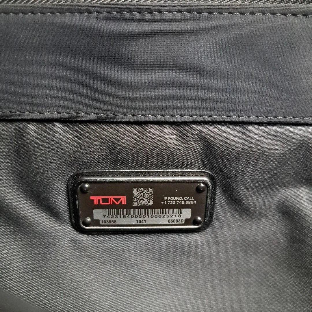 TUMI 66003D ビジネスバッグ 2way ナイロン レザー ブラック