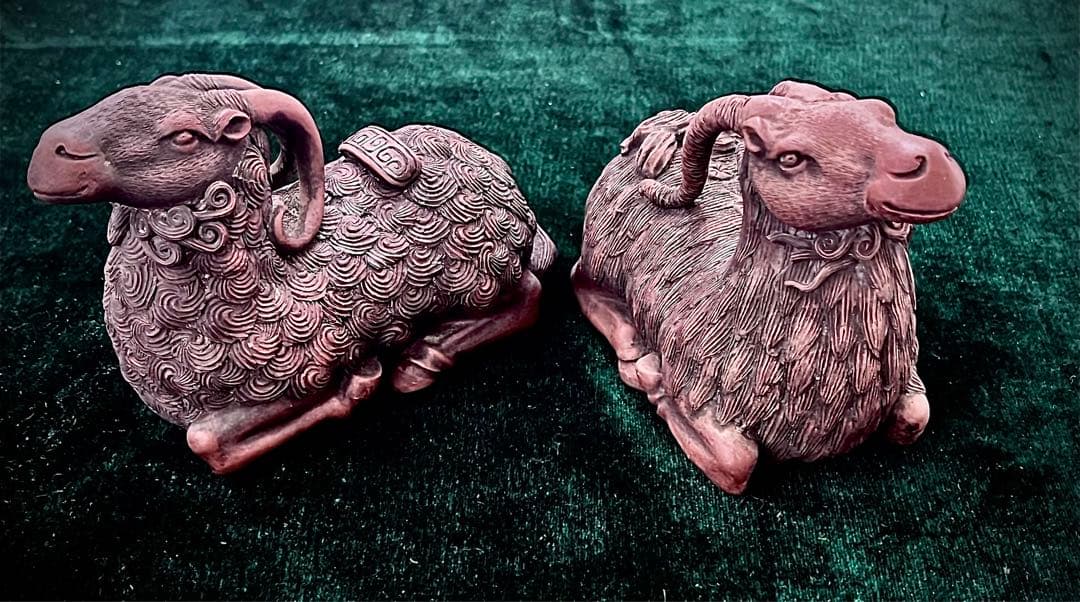 羊の置物（陶器）アンティーク、コレクション