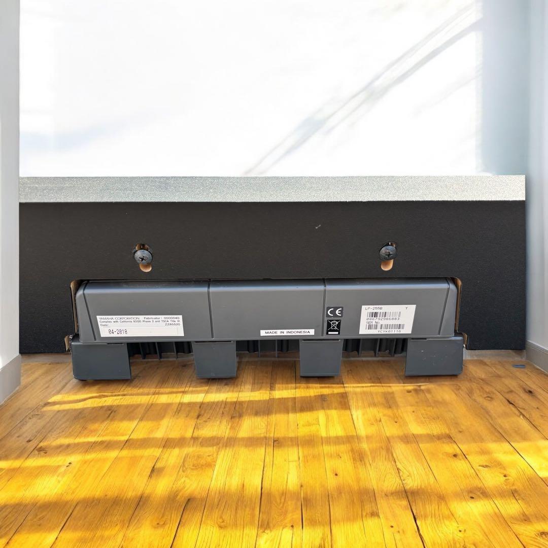 【純正品】YAMAHA 電子ピアノ P-255用 台 + ペダルセット 美品