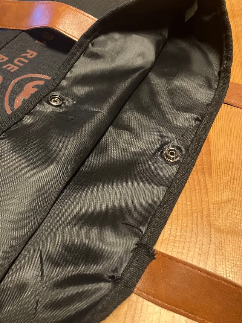 【非売品】CHANEL シャネル トートバッグ キャンバス 黒×茶色