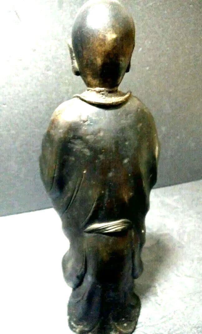 【骨董品】アンティーク☆僧侶像