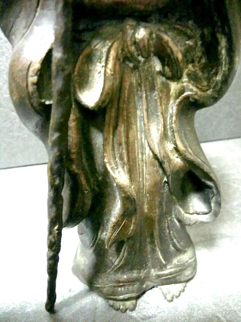 【骨董品】アンティーク☆僧侶像