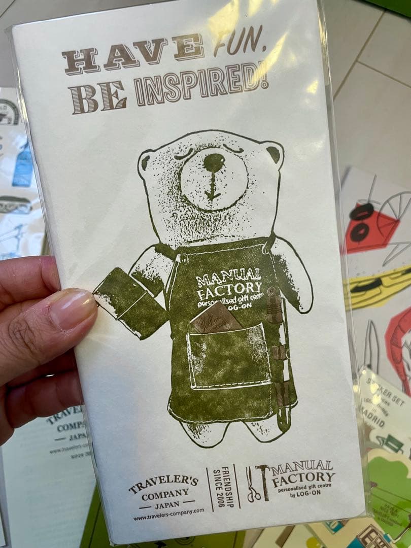 【TRAVELER’S NOTE】トラベラーズノート/キャラバンマドリード・香港