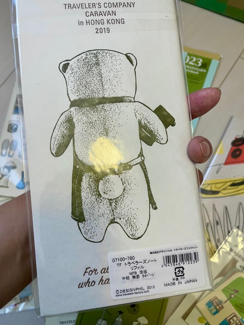 【TRAVELER’S NOTE】トラベラーズノート/キャラバンマドリード・香港