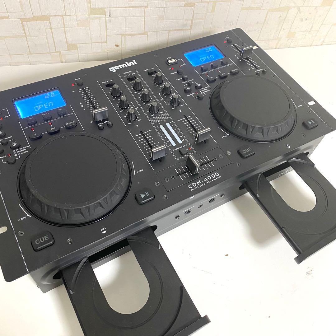 GEMINI CDM-4000 CD DJ CDJ プレーヤー ミキサー