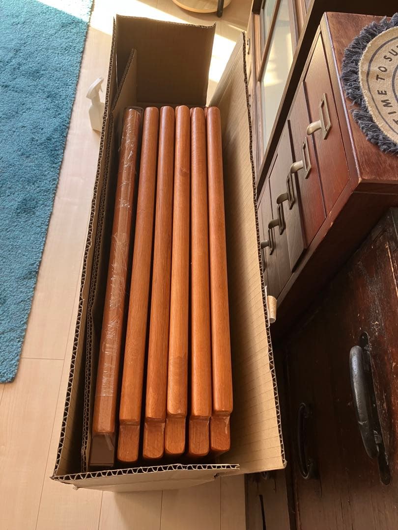 中古　Richell リッチェル ペット用 木製3WAYサークル 6面50H