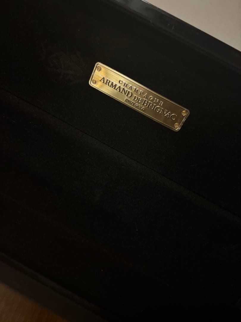 Armand de Brignac ゴールドシャンパン未開封