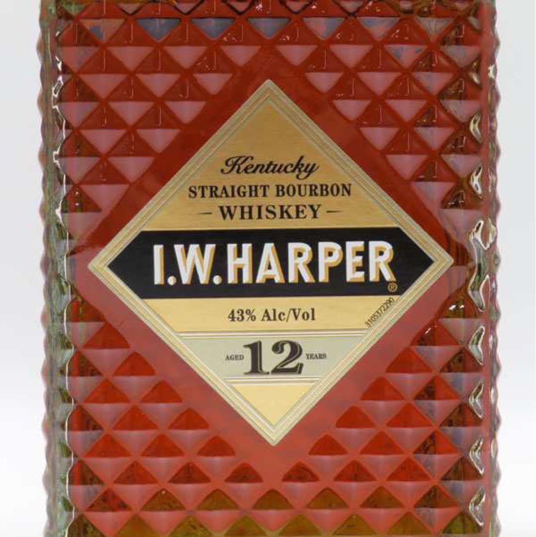【終売品新品未開封】【箱付き】I.W.HARPER バーボンウイスキー