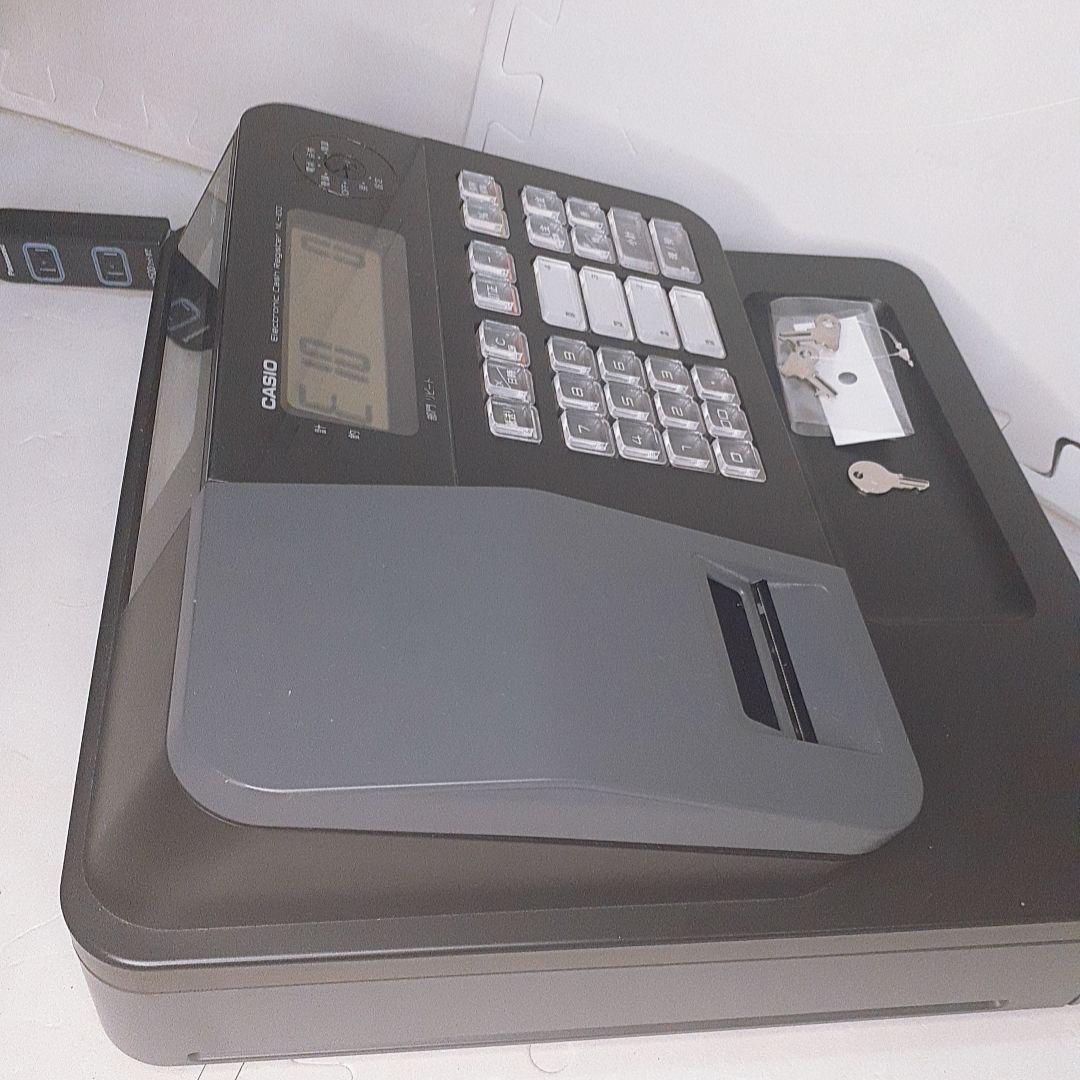 カシオレジスター　NL-100　コンパクト　人気機種　感熱紙　鍵付き　58mm