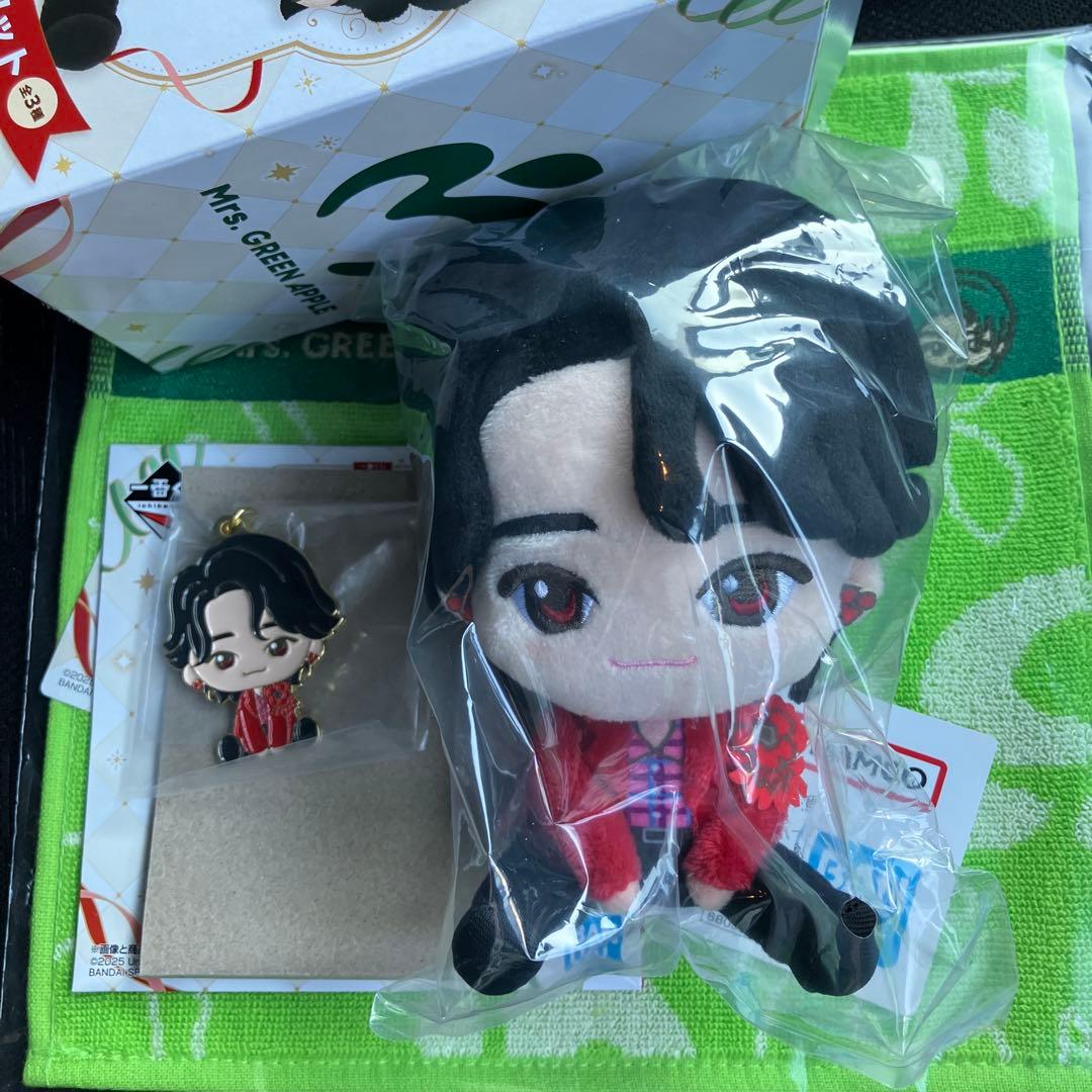 【セット割引】一番くじ Mrs. GREEN APPLE Ａ賞・F賞・G賞セット