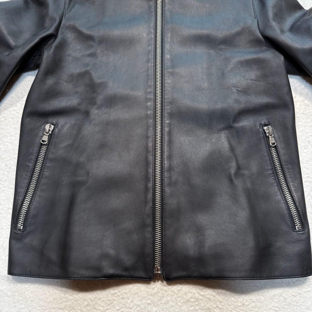 DENIM×tomrrowland別注 シングルライダースジャケット M 羊革