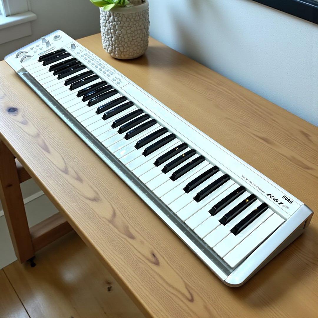 ✨動作品✨KORG K61P 61鍵✨USB-MIDI キーボード DTM 宅録