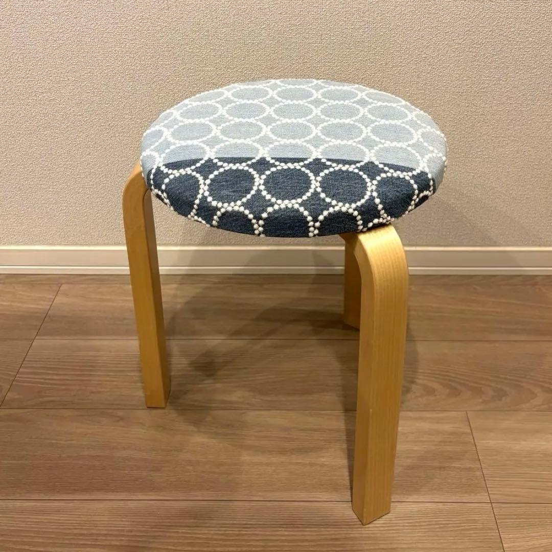 【価格交渉可】ミナペルホネン×Artek アルテック スツール60　限定品チェア