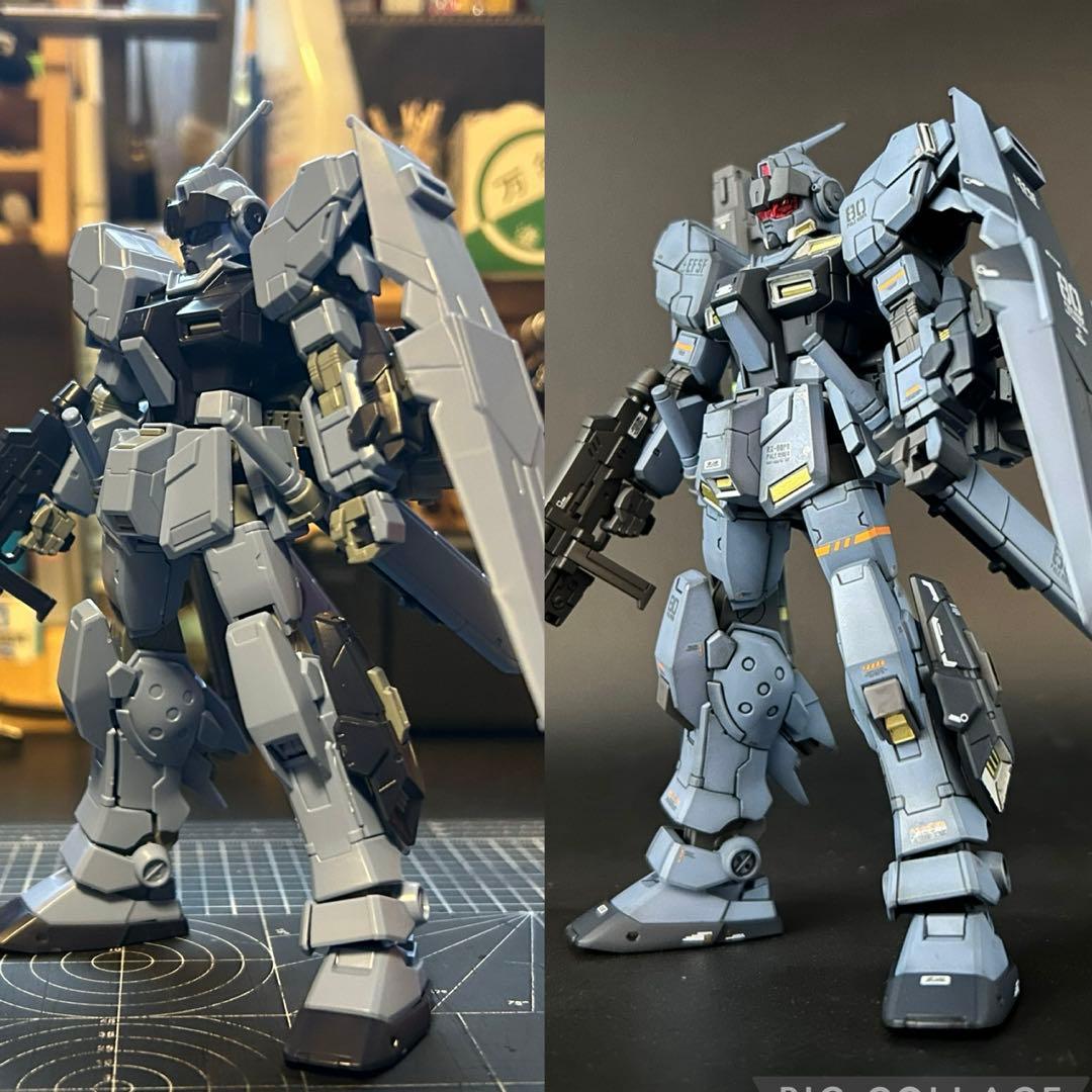 ガンプラ塗装済完成品 HG ペイルライダー（空間戦仕様）