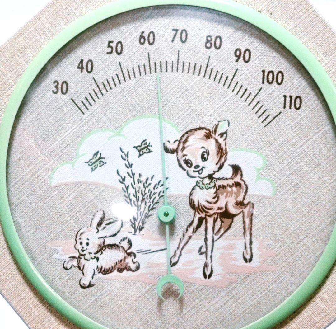 ビンテージ 温度計 箱入り ベビーナーサリー G