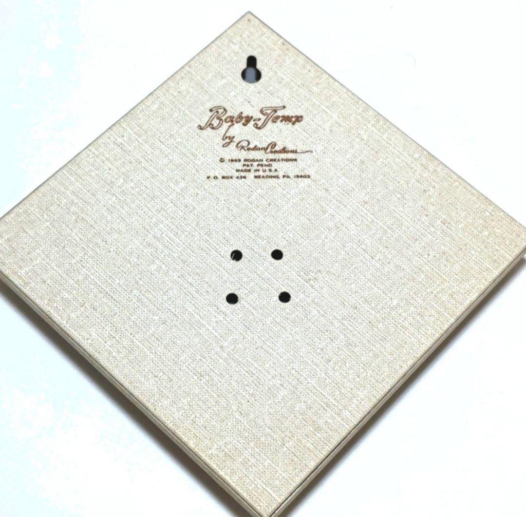 ビンテージ 温度計 箱入り ベビーナーサリー G