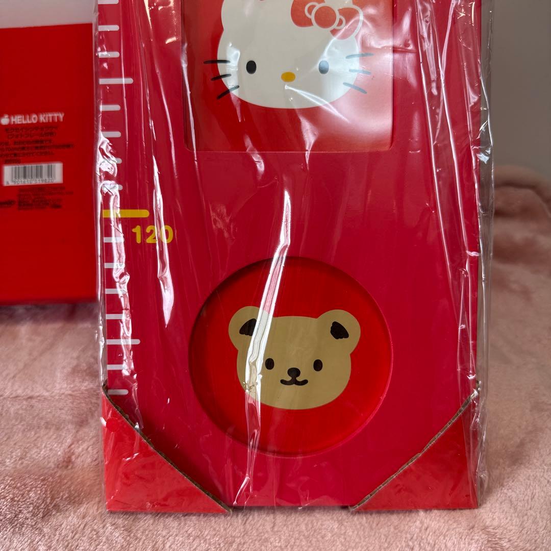 キティ 木製 身長計 フォトフレーム付き サンリオ 正規品 新品 未使用