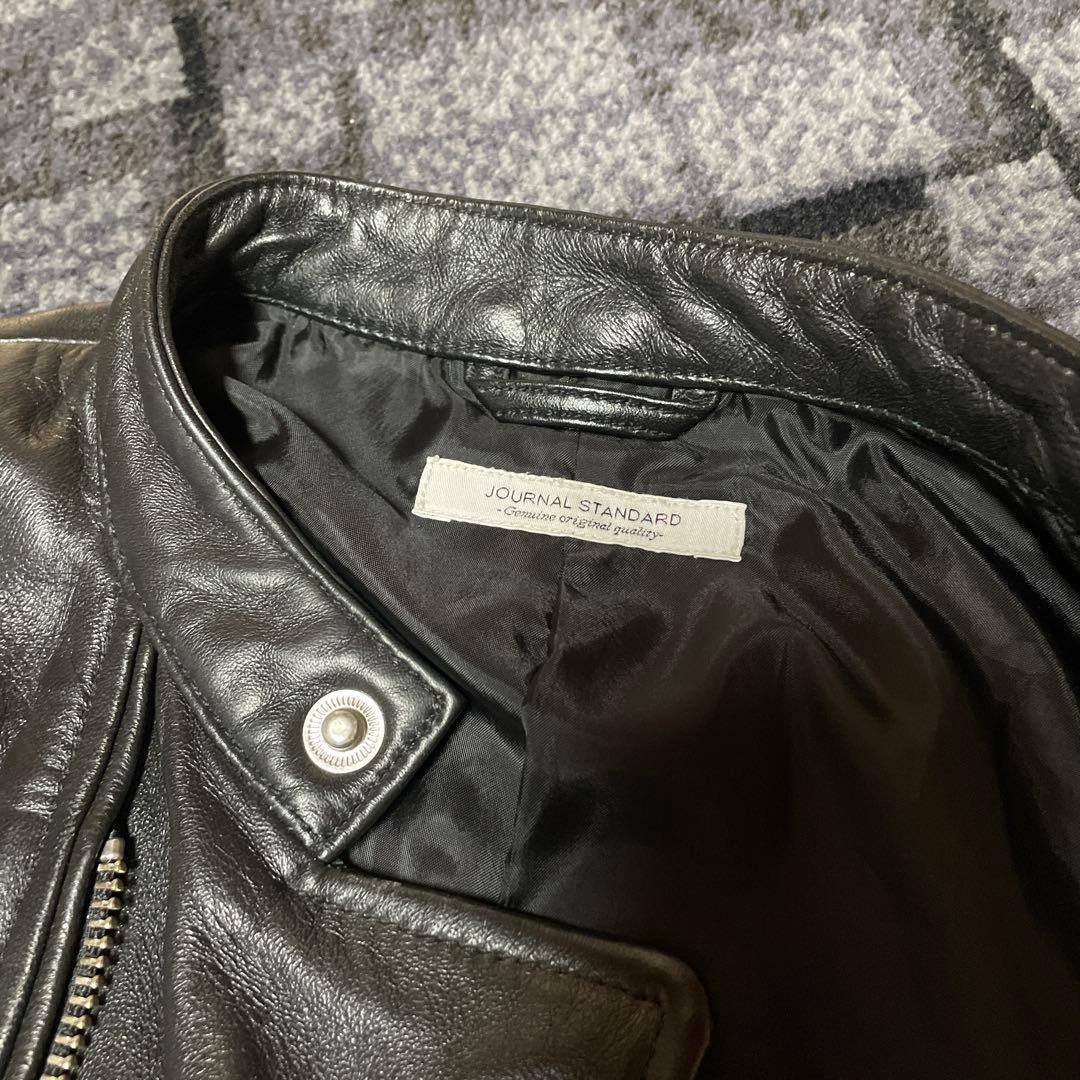 【本革】ジャーナルスタンダード レザージャケット 羊革