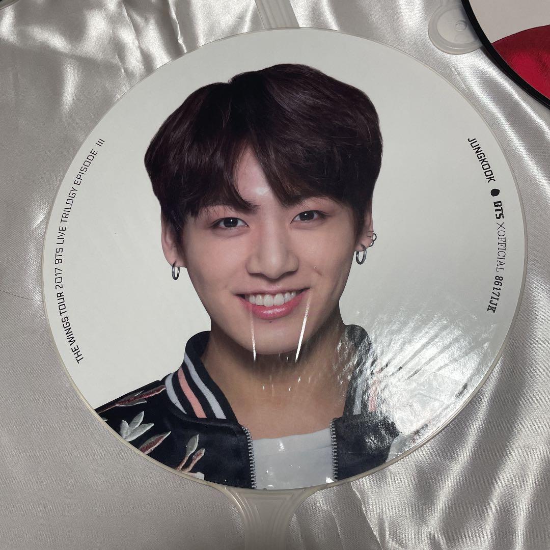 ジョングク うちわ コンプ　セット　フラッグ