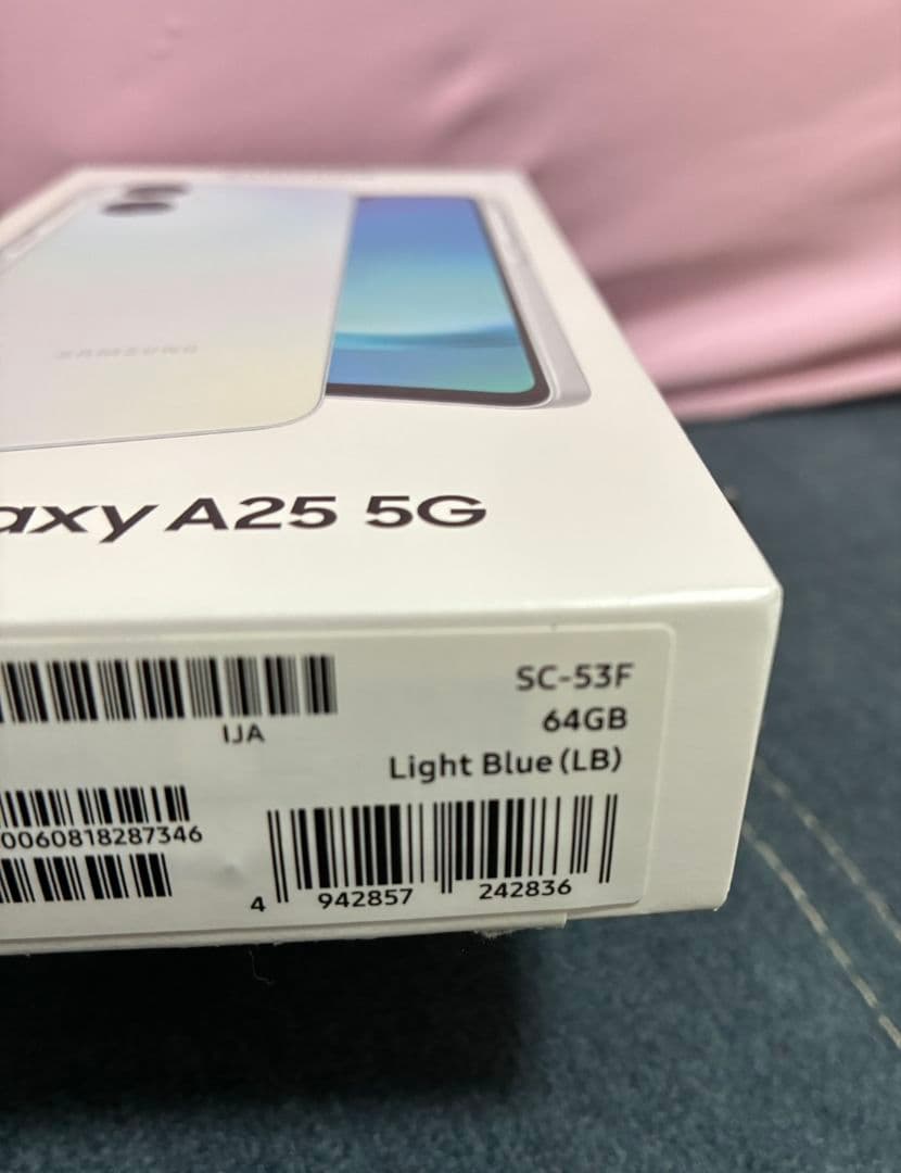 《新品》SAMSUNG　GALAXY　A25 5G LightBlue